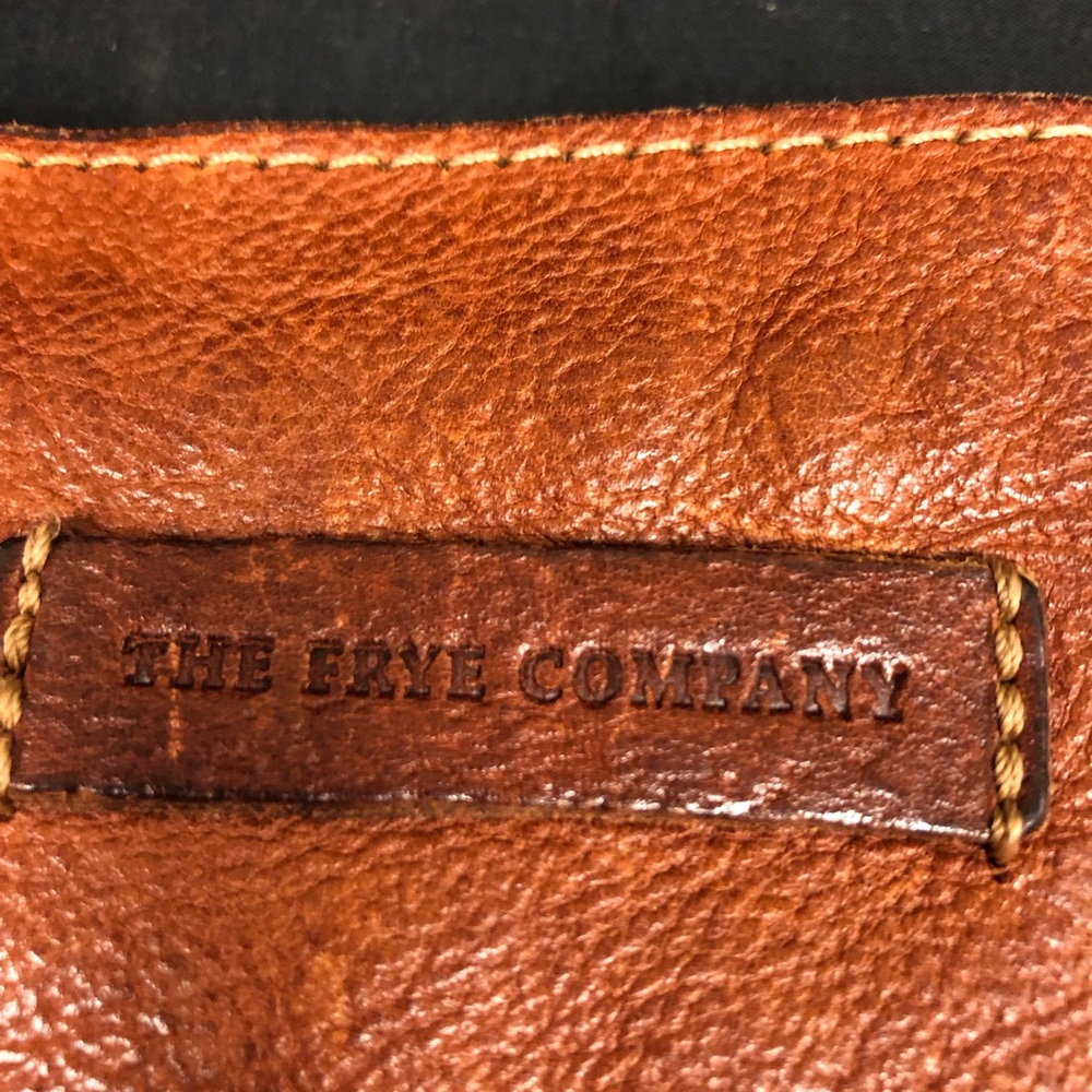 Frye Leather Tote Bag with Front Pockets - Picture 12 of 13